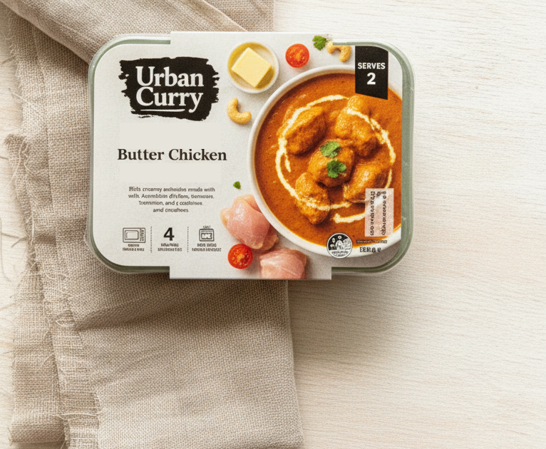 real butter chicken product photo